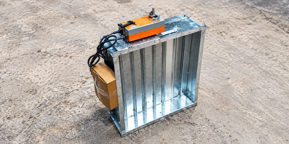 GI Motorized Fire Damper